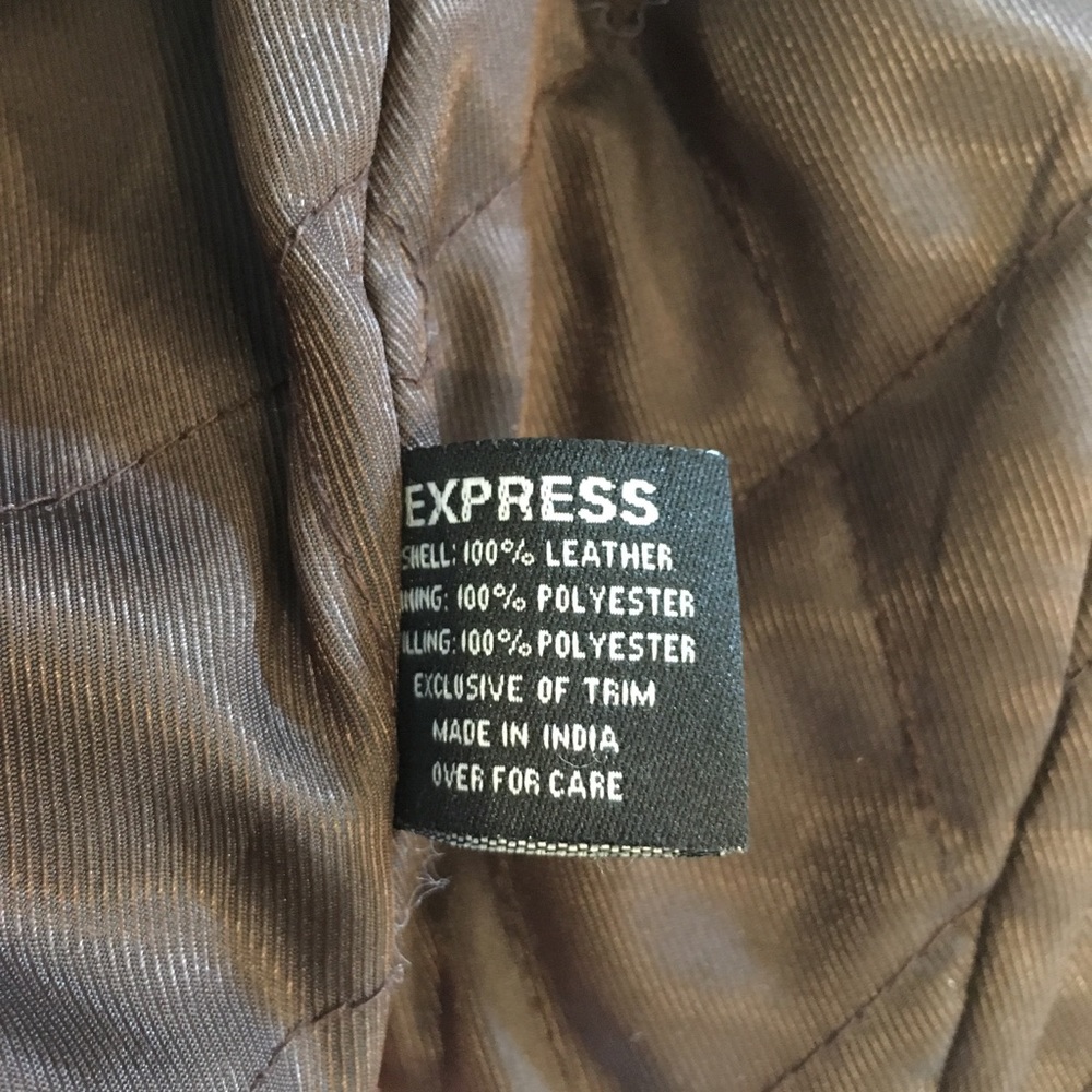 Express Leather Jacket - image 4